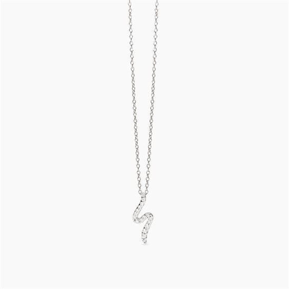 Collana Mabina Donna Saetta in Argento Zirconia 553825 - 553825